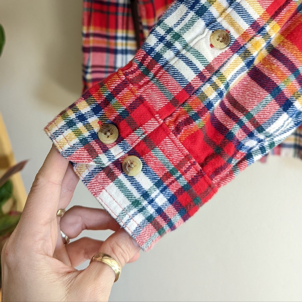 Woolrich | Trout Run | Button Front Plaid Flannel… - image 5